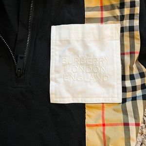 Vintage Check Panel Cotton Piqué Polo Shirt Dress